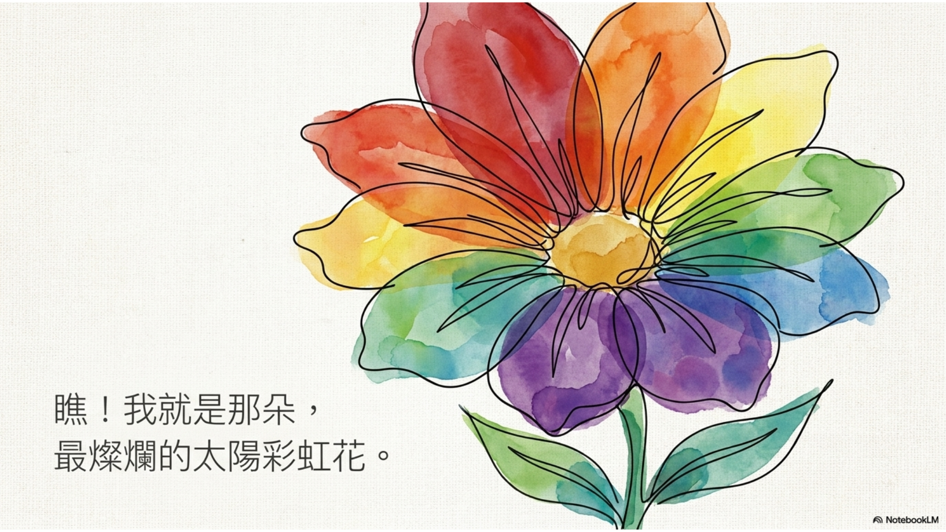 彩虹花